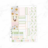 Bunny Hop Hobonichi Cousin A5 Weekly Sticker Kit// #HC-03