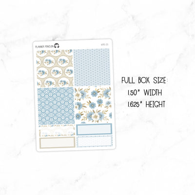 Shabby Roses Mini Weekly B6 Kit// #MK-03