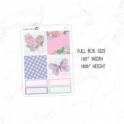 Blooms Mini Weekly B6 Kit// #MK-15