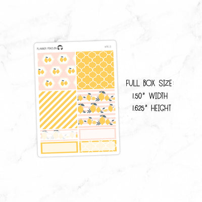 Pink Lemonade Mini Weekly B6 Kit// #MK-21