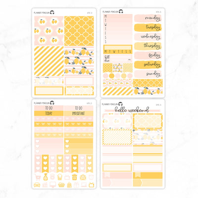 Pink Lemonade Mini Weekly B6 Kit// #MK-21