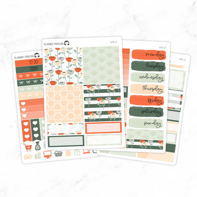 Summer Meadow Mini Weekly B6 Kit// #MK-19