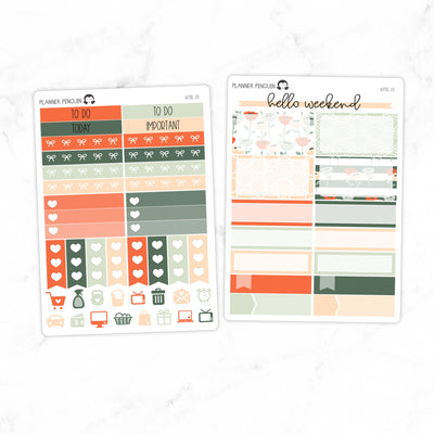 Summer Meadow Mini Weekly B6 Kit// #MK-19