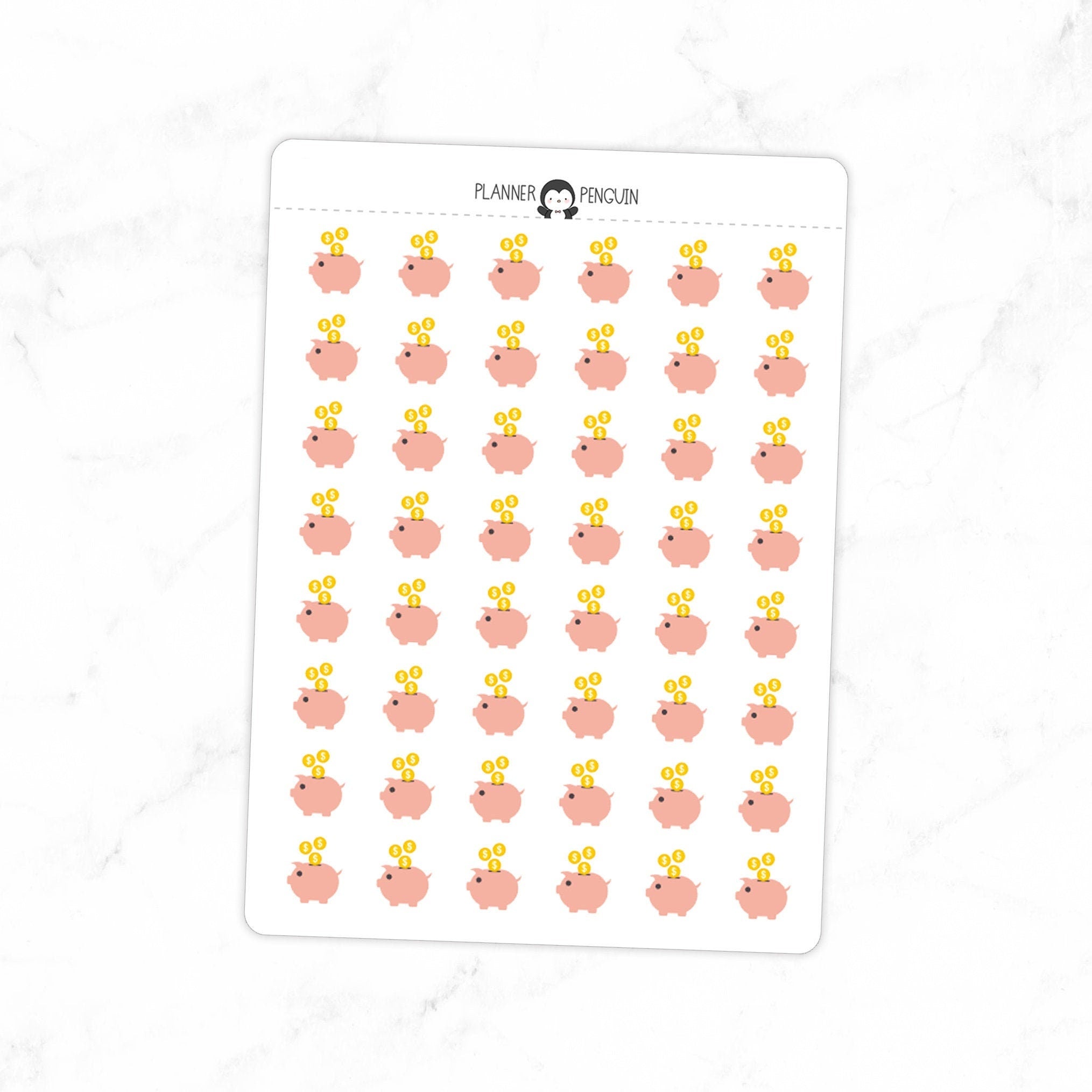 Piggy Bank - Icon Planner Stickers