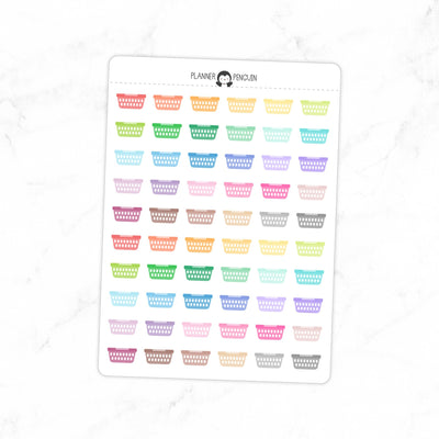 Laundry hamper - Icon Planner Stickers// #IC-17