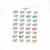 Trash Day - Icon Icon Script Stickers // #TS-03