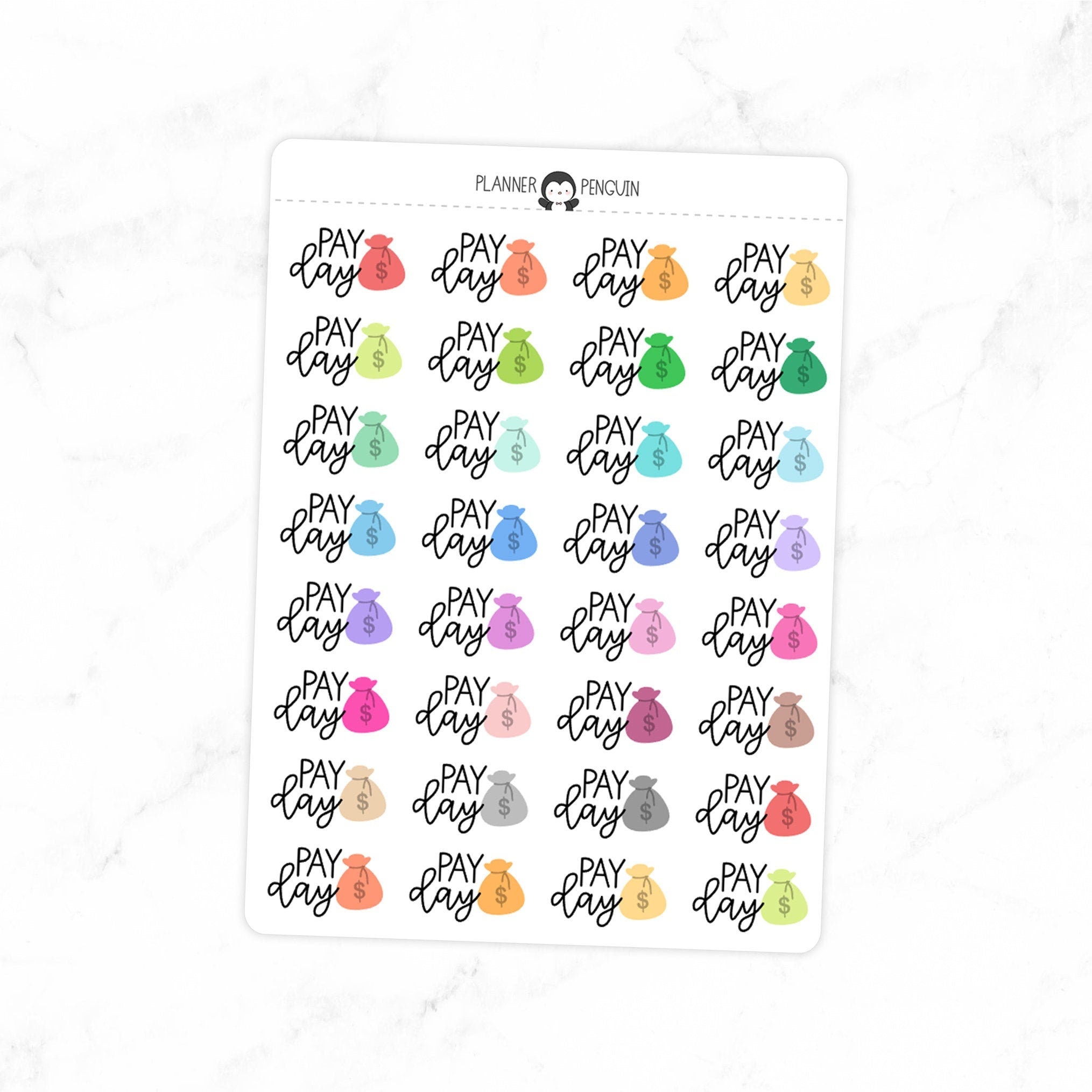 Pay Day - Icon Script Stickers
