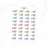 Meal Prep - Icon Script Stickers