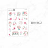 Spring Roses Deco Stickers // #S101-Deco