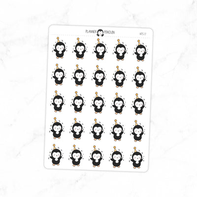 Birthday Celebration Party Penguin Planner Stickers // #PS17