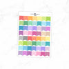 Mini flags Planner Stickers // #FS-120