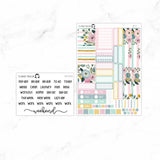 Spring Blooms Hobonichi Cousin A5 Weekly Sticker Kit// #HC-02