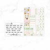 Bunny Hop Hobonichi Cousin A5 Weekly Sticker Kit    // #HC-03