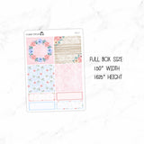 Lace and Floral Mini Weekly B6 Kit