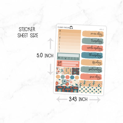 Saffron Mini Weekly B6 Kit// #MK-22