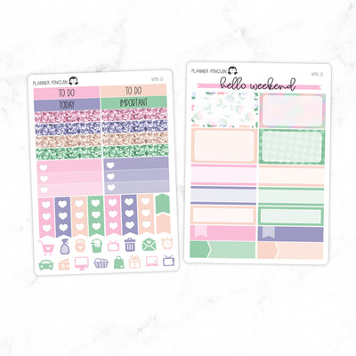 Blooms Mini Weekly B6 Kit// #MK-15