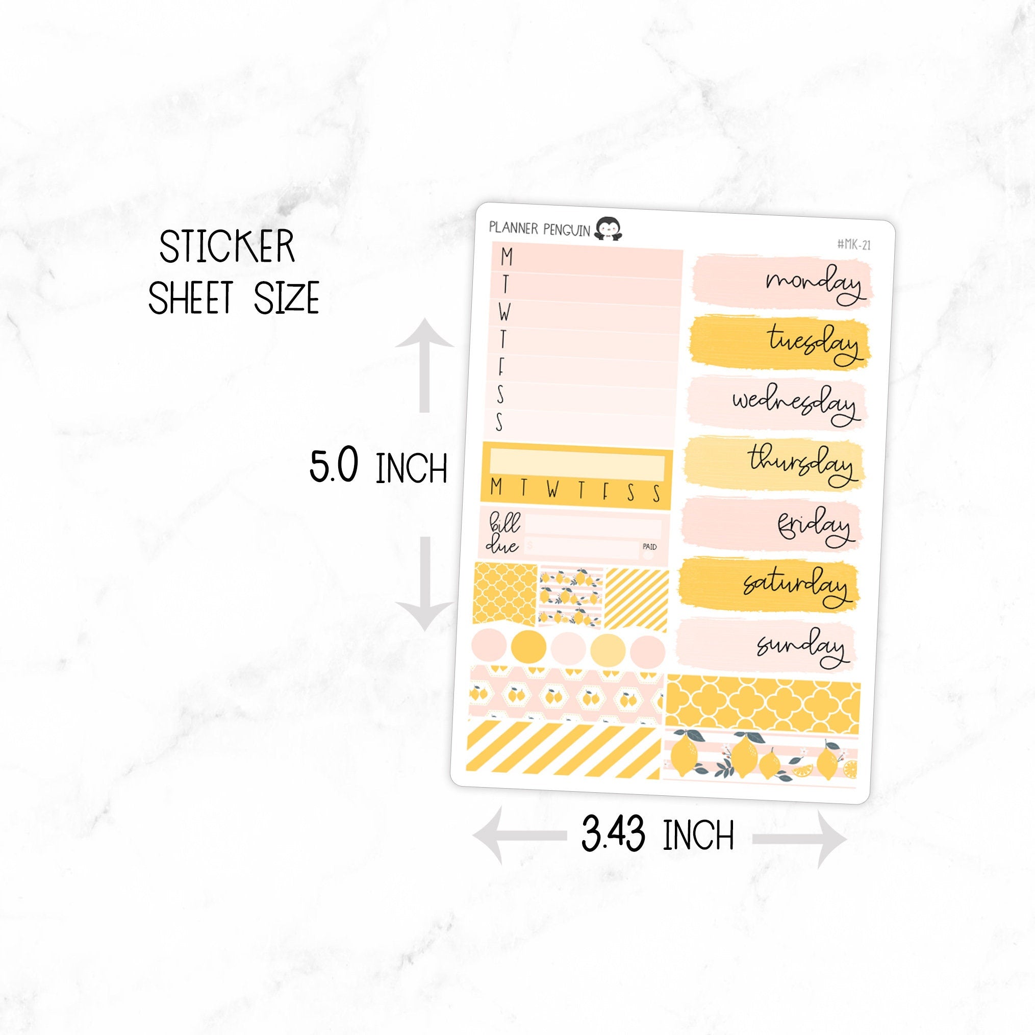 Pink Lemonade Mini Weekly B6 Kit