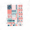 Summer Florals Hobonichi Cousin A5 Weekly Sticker Kit    // #HC-08