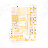 Pink Lemonade Hobonichi Cousin A5 Weekly Sticker Kit// #HC-12