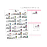 Nail Appointment - Icon Script Stickers