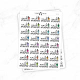 Nail Appointment - Icon Script Stickers