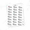 Hair Appointment - Icon Script Stickers // #TS-26