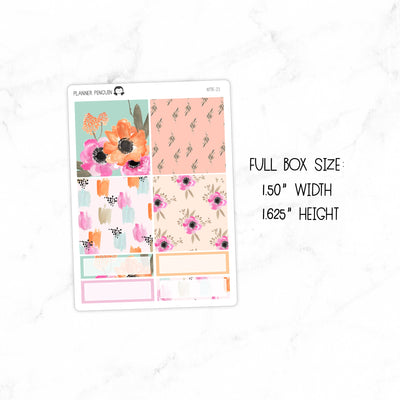 Poppy Mini Weekly B6 Kit// #MK-25