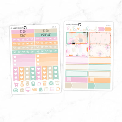Poppy Mini Weekly B6 Kit// #MK-25