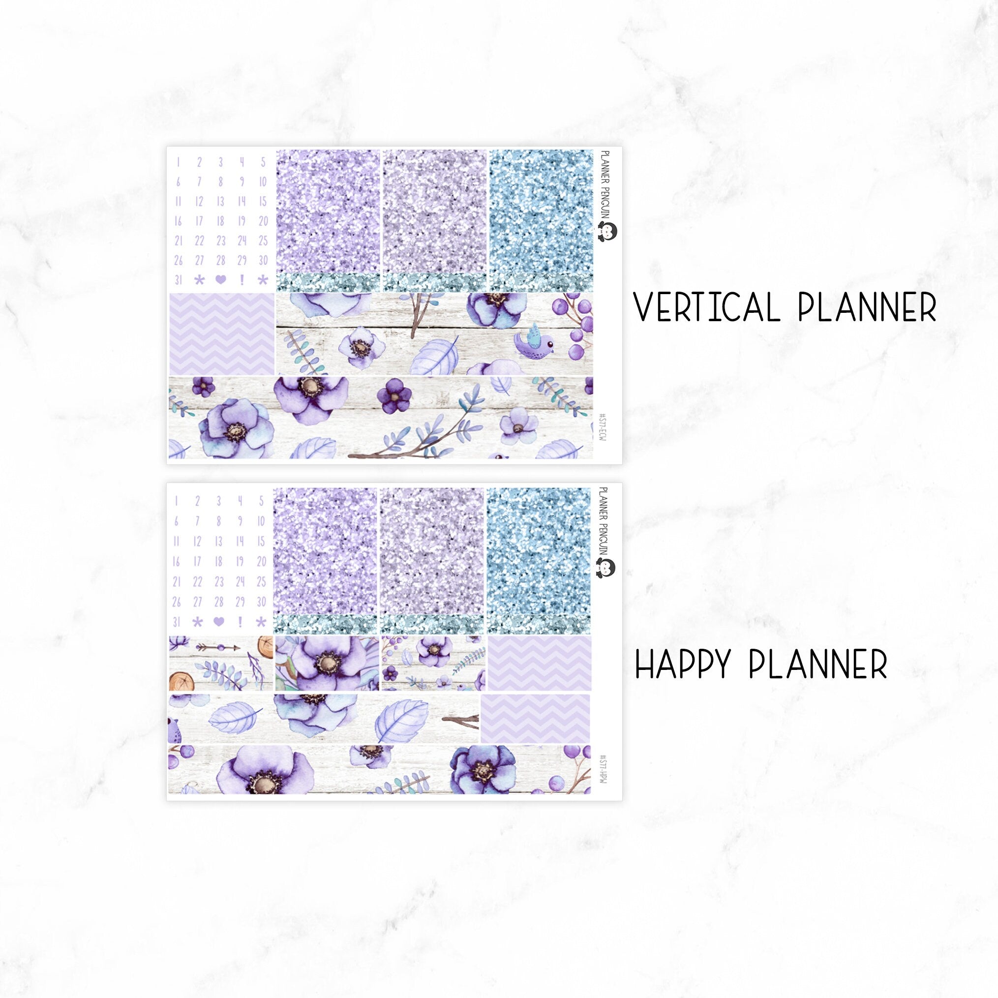 Frosty Floral Weekly Kit
