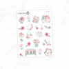 Spring Roses Deco Stickers // #S101-Deco