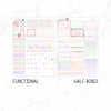 Tea Room Pastel Full Weekly Kit // #S119