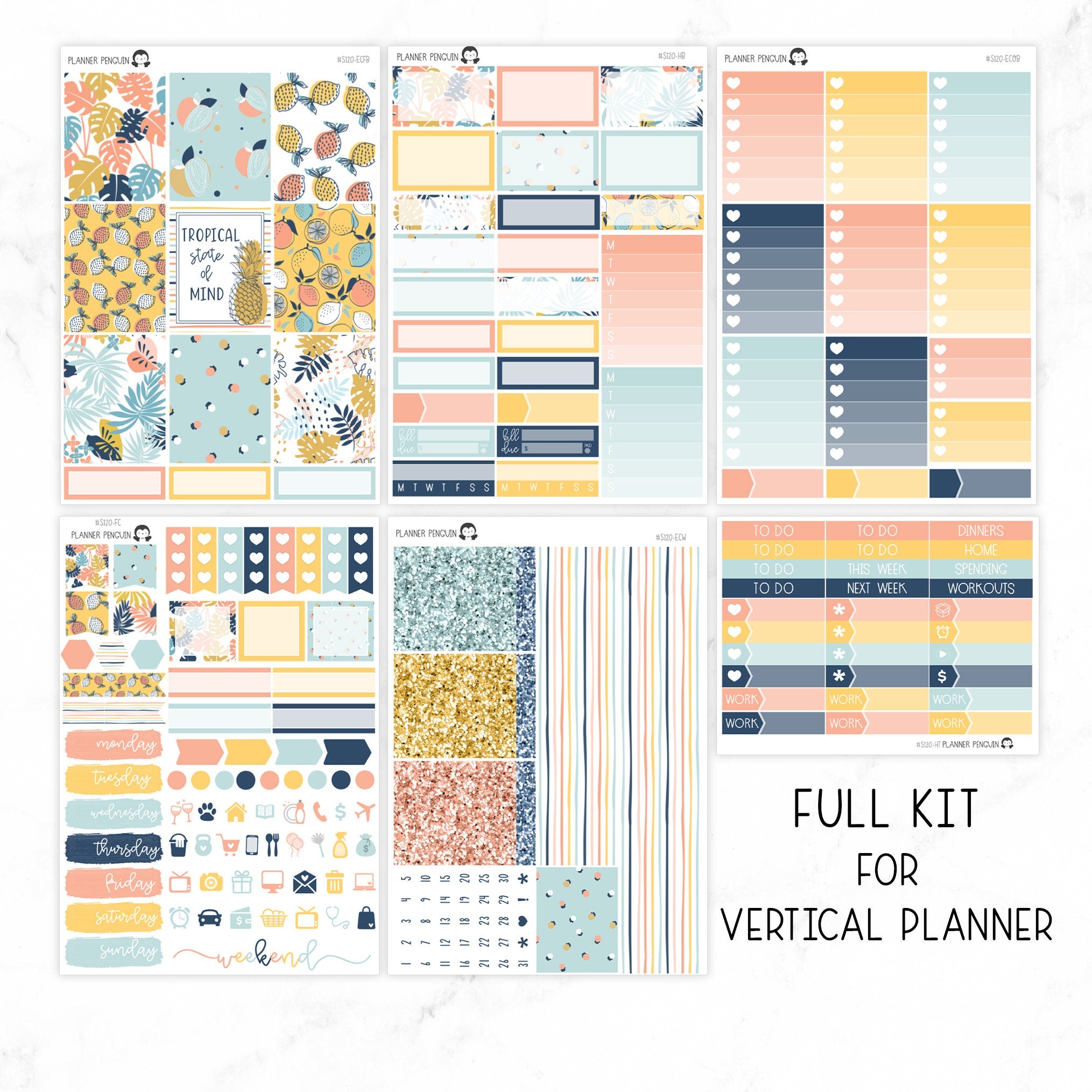 Tropical Full Weekly Kit