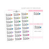 Dentist Appointment - Icon Script Stickers // #TS-20