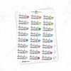 Dentist Appointment - Icon Script Stickers // #TS-20