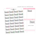 Loan Payment - Icon Script Stickers