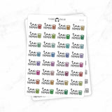 Tax Payment - Icon Script Stickers