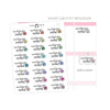 Mortgage Payment - Icon Script Stickers // #TS-31