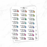 Mortgage Payment - Icon Script Stickers
