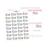 Phone Bill Due - Icon Script Stickers