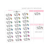 Garbage Bill Due - Icon Script Stickers // #TS-36