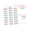 Medical Bill Due - Icon Script Stickers // #TS-39