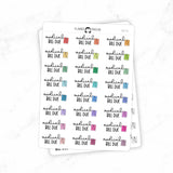 Medical Bill Due - Icon Script Stickers