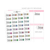 Tax Payment - Icon Script Stickers // #TS-30