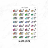 Rent Due - Icon Script Stickers