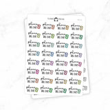 Phone Bill Due - Icon Script Stickers