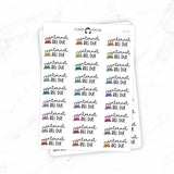 Internet Bill Due - Icon Script Stickers