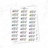 Internet Bill Due - Icon Script Stickers // #TS-34