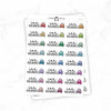 Car Insurance - Icon Script Stickers // #TS-42