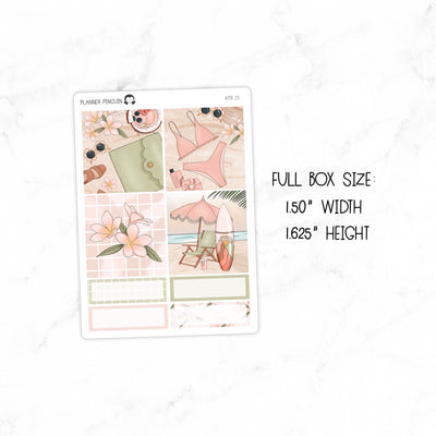 Summer Vibes Mini Weekly B6 Kit// #MK-29