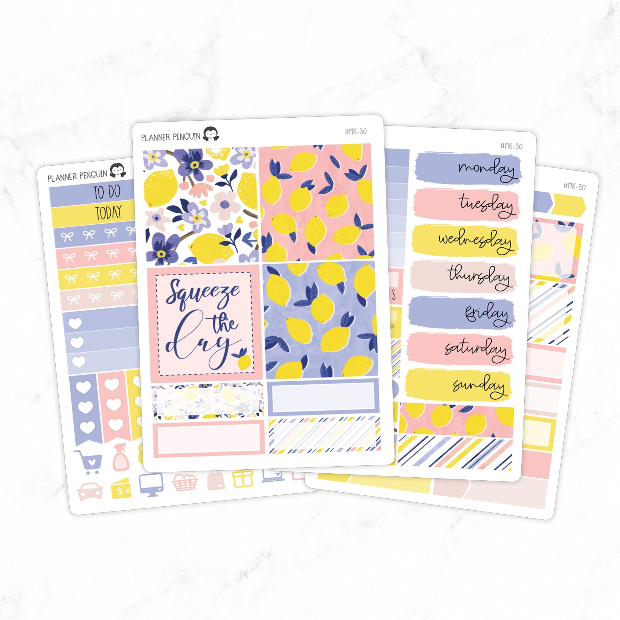 Lemon Twist Mini Weekly B6 Kit